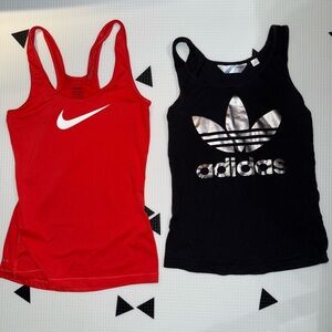 Nike / Adidas Tank combo